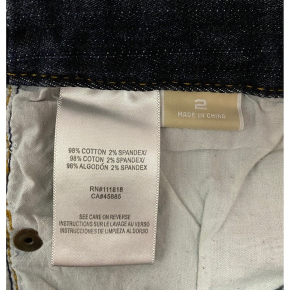 Michael Kors Bootcut Women's Jeans Size 2 Blue Low Rise Stretch - Picture 5 of 9